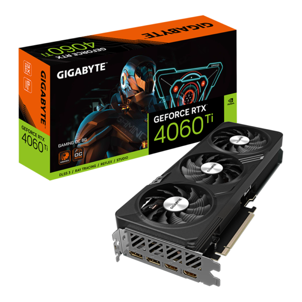 GIGABYTE GEFORCE RTX 4060 TI GAMING OC 8G - 8GB GDDR6