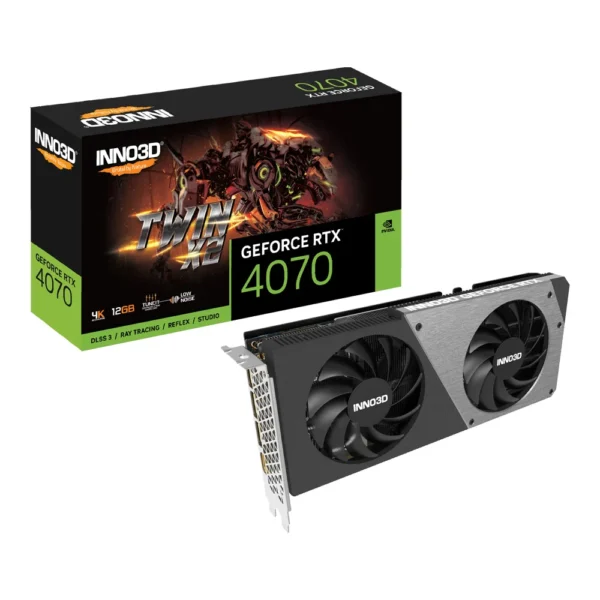 INNO3D GEFORCE RTX 4070 TWIN X2 - 12GB GDDR6X