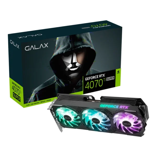 GALAX GEFORCE RTX 4070 TI SUPER EX GAMER 1-CLICK OC - 16GB GDDR6X