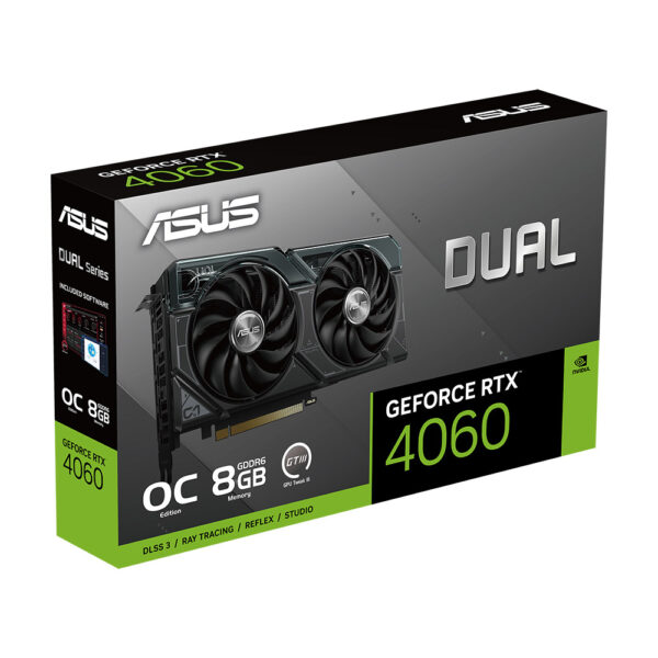 ASUS DUAL GEFORCE RTX 4060 V2 OC EDITION 8GB GDDR6