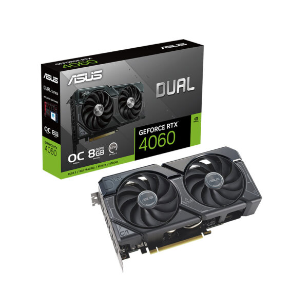 ASUS DUAL GEFORCE RTX 4060 V2 OC EDITION 8GB GDDR6