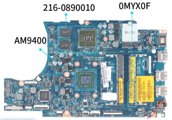 ขายเมนบอร์ด เมนบอร์ด DELL Inspiron 5565 (LA-D804P 0MYX0F)