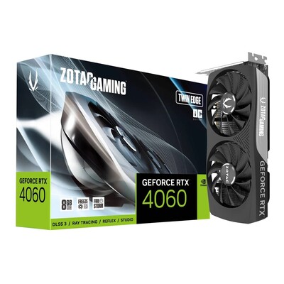 ZOTAC GAMING GEFORCE RTX 4060 8GB TWIN EDGE OC - 8GB GDDR6