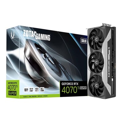 ZOTAC GAMING GEFORCE RTX 4070 TI SUPER SOLID 16GB GDDR6X