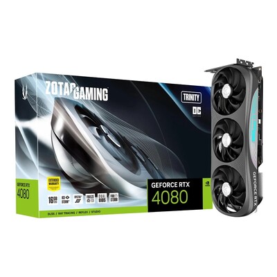 ZOTAC GAMING GEFORCE RTX 4080 16GB TRINITY OC - 16GB GDDR6X