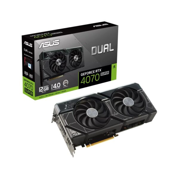 ASUS DUAL GEFORCE RTX 4070 SUPER OC EDITION 12GB GDDR6X