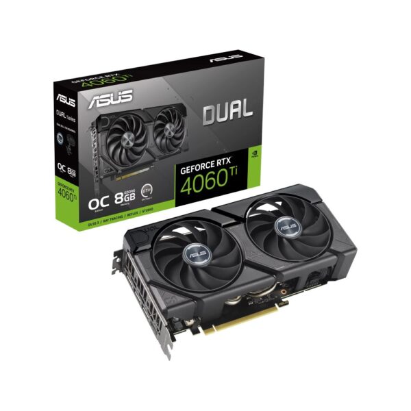 ASUS DUAL GEFORCE RTX 4060 TI EVO OC EDITION 8GB GDDR6