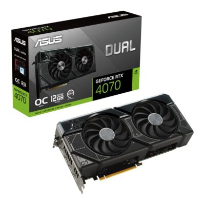 ASUS DUAL GEFORCE RTX 4070 OC EDITION 12GB GDDR6X