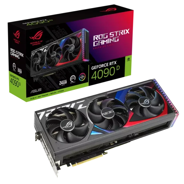 ASUS ROG STRIX RTX 4090 D 24GB GDDR6X GAMING GPU Graphics Card